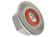 Hexagon Flange Integral Seal Nuts